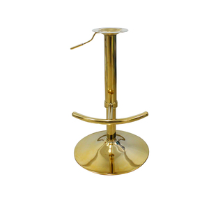 Bán Buôn Thiết Kế Hiện Đại Vàng Bảng Điều Chỉnh Ghế Thanh Với Kim Loại Bàn Đạp Cơ Sở Có Thể Điều Chỉnh Chiều Cao Cho Phòng Khách Sử Dụng Thương Mại - Product Image 1