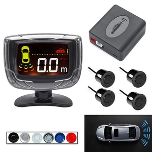 Conjunto de Sensor de aparcamiento para coche, pantalla LCD, 4 sondas de Radar, alarma de zumbador de 65dB, Monitor de Radar de marcha atrás, sistema Detector, sistema de cable - Product Image 6
