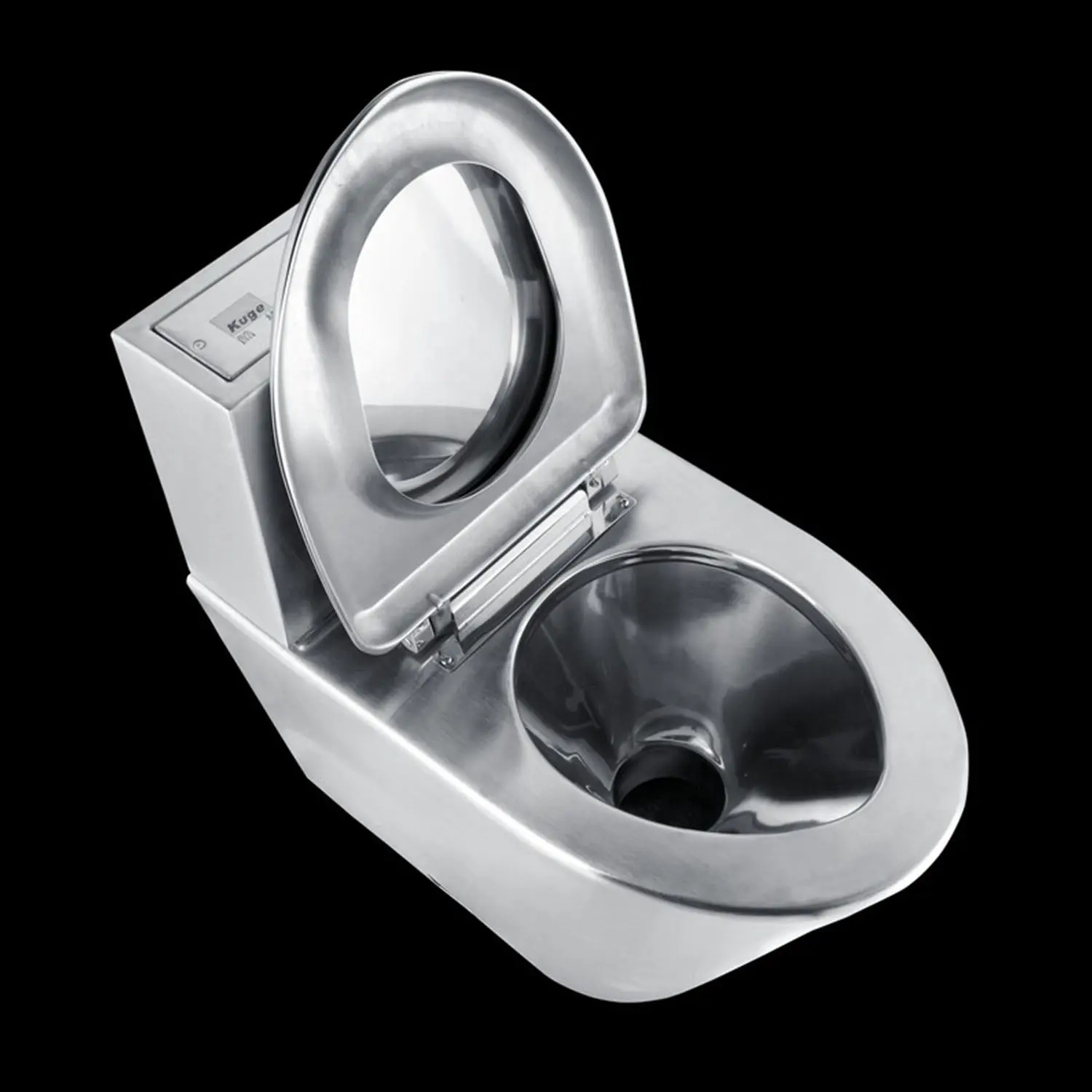 580MM Siphon Stahl Toilette S Falle Edelstahl Kommode WC Toilette für die Öffentlichkeit