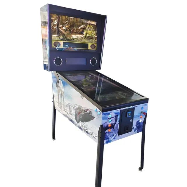Fabriek Groothandel Hot Selling Muntautomaat Arcade Virtuele Pinball Arcade Game Machine 3d Flipperkast Arcade Game Game
