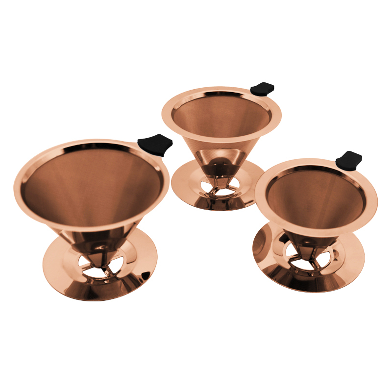 Or rose L : L14,5*L12,3*H9 cm