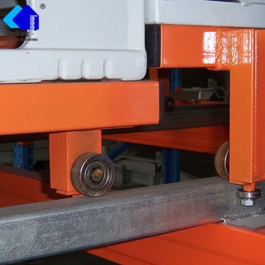 Jracking fabrika doğrudan satış özelleştirilmiş çelik geri itme raf paleti raf sistemi - Product Image 5