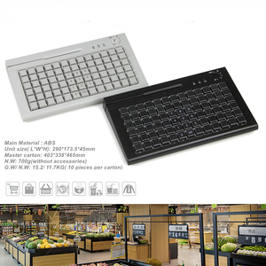 Programmable <strong>Keyboard</strong> Business POS Cash Register Cash Register Special <strong>Keyboard</strong> With Lock Support Card Swipe Industrial <strong>Keyboard</strong> - Product Image 2