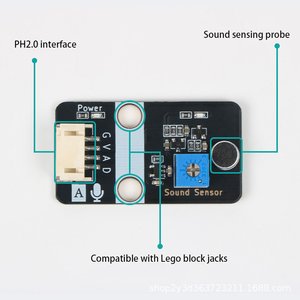 Sensore sonoro microfono con amplificatore, rilevamento vocale compatibile con Arduino/LEGO - Product Image 4