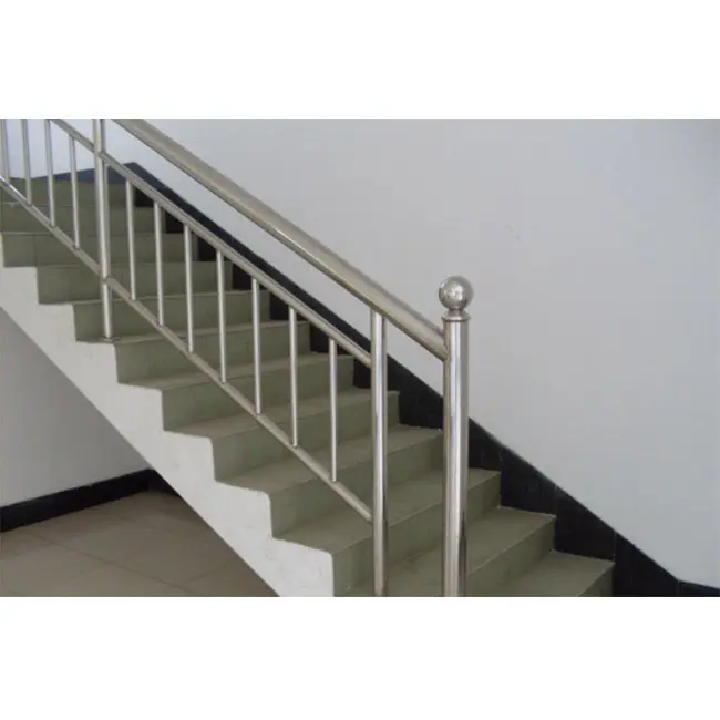 Rambarde en acier inoxydable pour escaliers de maison, balustrade d'escalier