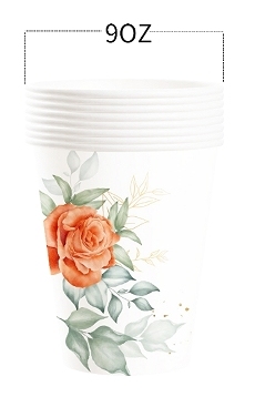 Taza de papel 9 oz
