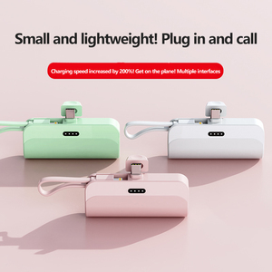 Mini Portable 3300mAh Wireless Mobile Powerbank Quick Charge Pocket Capsule Charging Bank Micro USB <strong>Input</strong> Interface 10W <strong>Output</strong> - Product Image 3