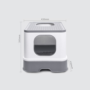 Drawer-type Rubik's Cube Cat Litter Box to Prevent <strong>Entry</strong> and Exit with Sand Design Pet Cleaning Toilet - Product Image 3