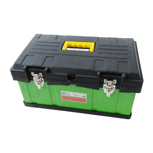 21 Inch <strong>Tool</strong> <strong>Box</strong> <strong>With</strong> Handle Compartment Storage Organizers Toolbox for Hardware <strong>Tool</strong> Soldering Iron Accessories <strong>Box</strong> - Product Image 1