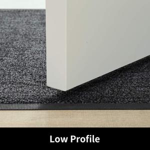 Kırmızı düz renk anti kayma temiz koridor halı - Product Image 4