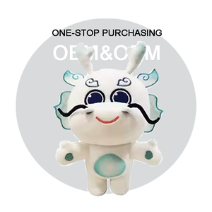 Aanpasbare 100% Polyester Zacht Dier Geborduurd Custom Plushies Pp Katoen Vulling Stress Reliëf Begeleiden Unisex Verjaardag - Product Image 2