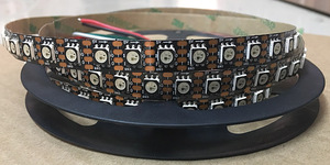 DC5V Schwarze Leiterplatte WS2813 Digitaler LED-Streifen 100leds/m 10mm Breite IP20 Benutzer definierte adressierbare digitale Pixel-LED-Streifen leuchten - Product Image 4