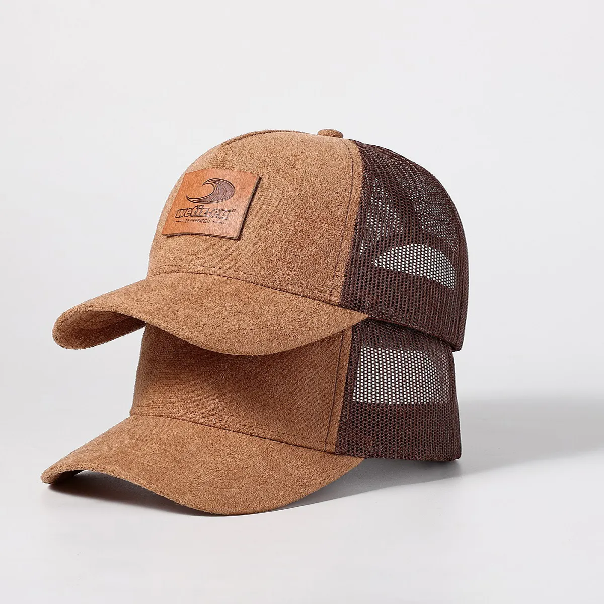 Chapeaux de camionneur de haute qualité, fabricant de sport, casquettes pour hommes et femmes, Casquette en daim, chapeau Gorras, casquettes personnalisées