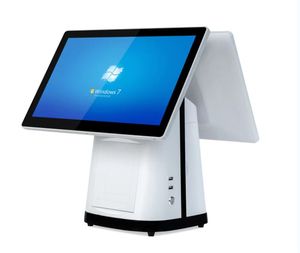 Pos <strong>System</strong> Window 10 With Dual Screen Scanner Cash <strong>Draw</strong> Card Reader Pos Machine/Windows Pos With Build-in 80mm Printer - Product Image 4