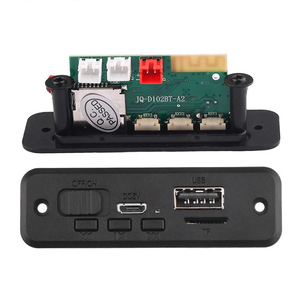 Беспроводной MP3 декодер модуль BT5.0 приемник автомобиля FM AUX USB MP3 WMA декодер плата цифровой светодиодный MP3 плеер аксессуары - Product Image 3