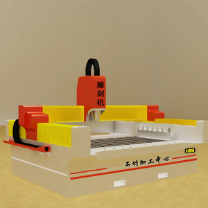 Fregadero de cuarzo de granito de mármol multifunción grabado borde pulido modelado Atc piedra Cnc enrutador - Product Image 1