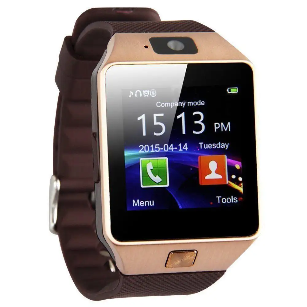 Hot DZ09 Smart Horloge Mobiele Telefoon Internet Touch Screen Positionering Bt Camera