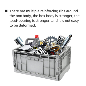 Transport Use Collapsible Design <strong>Euro</strong> Standard Container Plastic Logistics <strong>Box</strong> for Easy Storage - Product Image 5