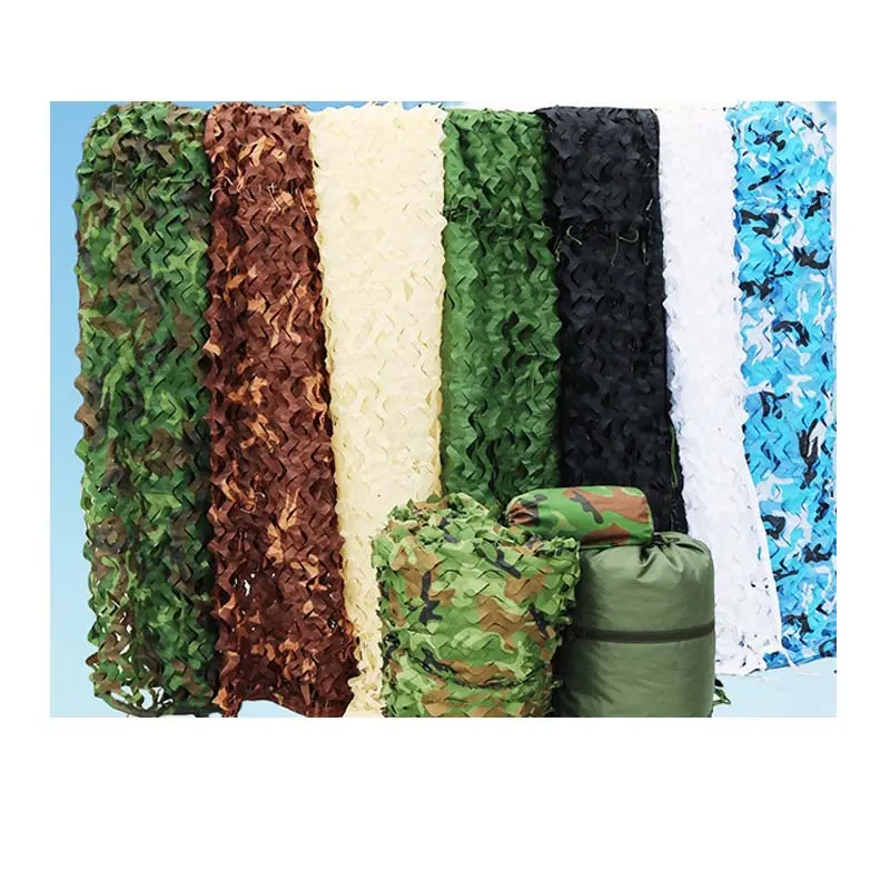 Nouvelle forte chasse camouflage décoration extérieure polyester camo usine vente directe pas cher net
