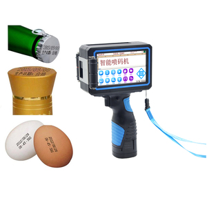 Stampante a getto di inchiostro tenuta in mano portatile intelligente 12.7mm che stampa le macchine di codifica della data di scadenza delle uova di numero di lotto dell'inchiostro asciutto rapido - Product Image 1