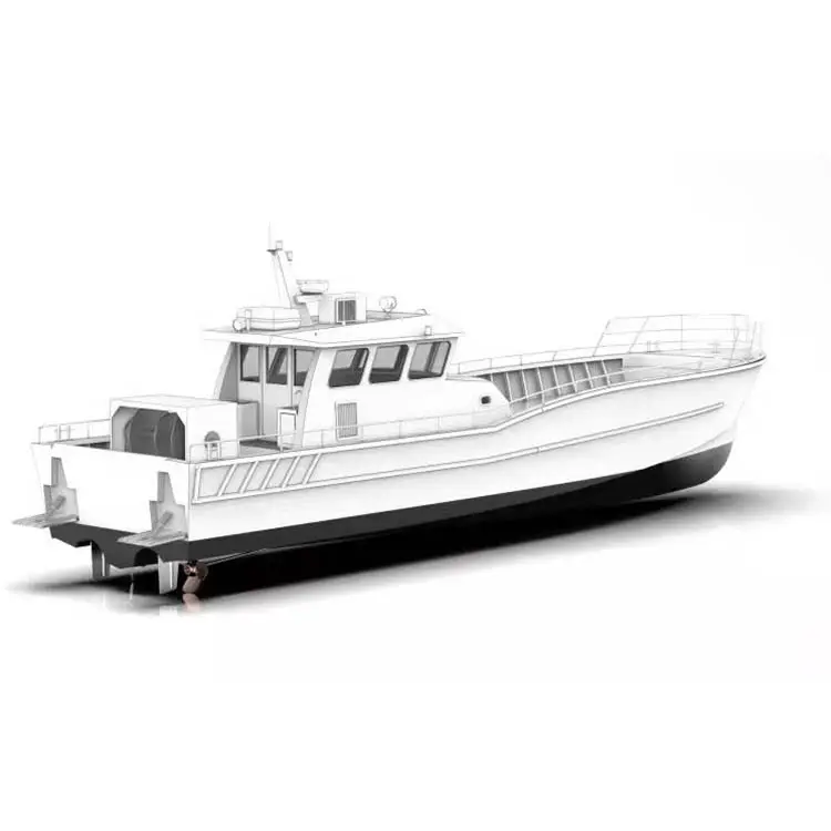 modernes design aluminiumlegierung 20ft-110ft luxusfischen/piloten/besuchen von sehenswürdigkeiten/arbeit/sport hochgeschwindigkeitsyacht/boot/schiff