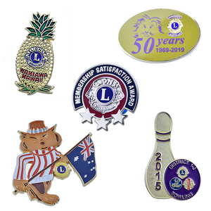 Quà Tặng Thủ Công Kim Loại Huy Hiệu Quốc Tế Câu Lạc Bộ Sư Tử Tùy Chỉnh Bằng Hợp Kim Kẽm Ghim Ve Áo Câu Lạc Bộ Sư Tử - Product Image 2