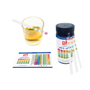 Manual pH <strong>Test</strong> Strips Kit 4.5-9.0/0-14 Range Visual Acuity Examination Apparatus Plastic Material for Urine and Water PH <strong>Test</strong> - Product Image 5