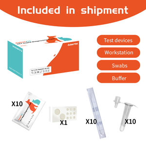 Köpeklerde Distemper için bir adım gözyaşı salgılama testi adenovirüs testi - Product Image 2