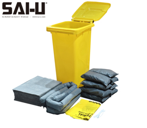 Fabrika laboratuvar acil kaçak kontrol kiti adsorpsiyon pamuk 120L için uygun - Product Image 1