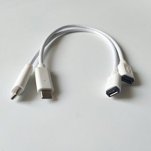 Adaptador convertidor de Android, Micro USB de 5 pines a tipo C, Cable de datos OTG - Product Image 4