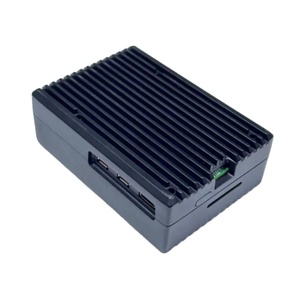 Carcasa de aleación de aluminio Raspberry Pi 5 Pilar de refrigeración incorporado
