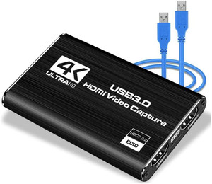 USB 3.0 4K 60hz 1080P 60Fps USB3.0视频游戏采集卡转换器HDMI输出实时流媒体XBOX PS5苹果即插即用 - Product Image 1