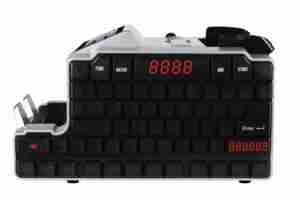 Contador de billetes de AL-6200T, pantalla TFT y teclado lateral, máquina de conteo de valores mezclados con detección UV MG, contador de dinero - Product Image 2