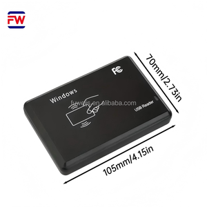 Lettore di schede NFC 125Khz ID, lettore di schede Contactless USB, lettore di schede di controllo di accesso intelligente, a buon mercato, portatile, plug and Play - Product Image 5