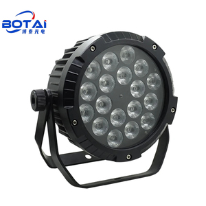 BOTAI 18x18W yüksek güç RGBW LED PAR ışık IP65 açık sahne ve DJ festivali aydınlatma DMX512 ve DMX kontrol modları için puan - Product Image 1