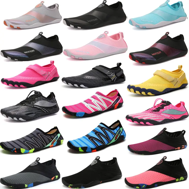 Scarpe da acqua in Neoprene da nuoto Unisex da uomo a piedi nudi da spiaggia all'aperto a monte scarpe da acqua Plus Size scarpe da ginnastica antiscivolo per immersioni in mare sul fiume