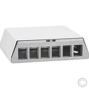 Patchpanel para Módulo de 1/2 ", 6 puertos Keystone (9829241585) - Product Image 1
