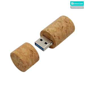 环保木质葡萄酒软木塞形状<span class=keywords><strong>USB</strong></span> 3.0记忆棒促销礼品u盘带标志木质吊坠3.0批发