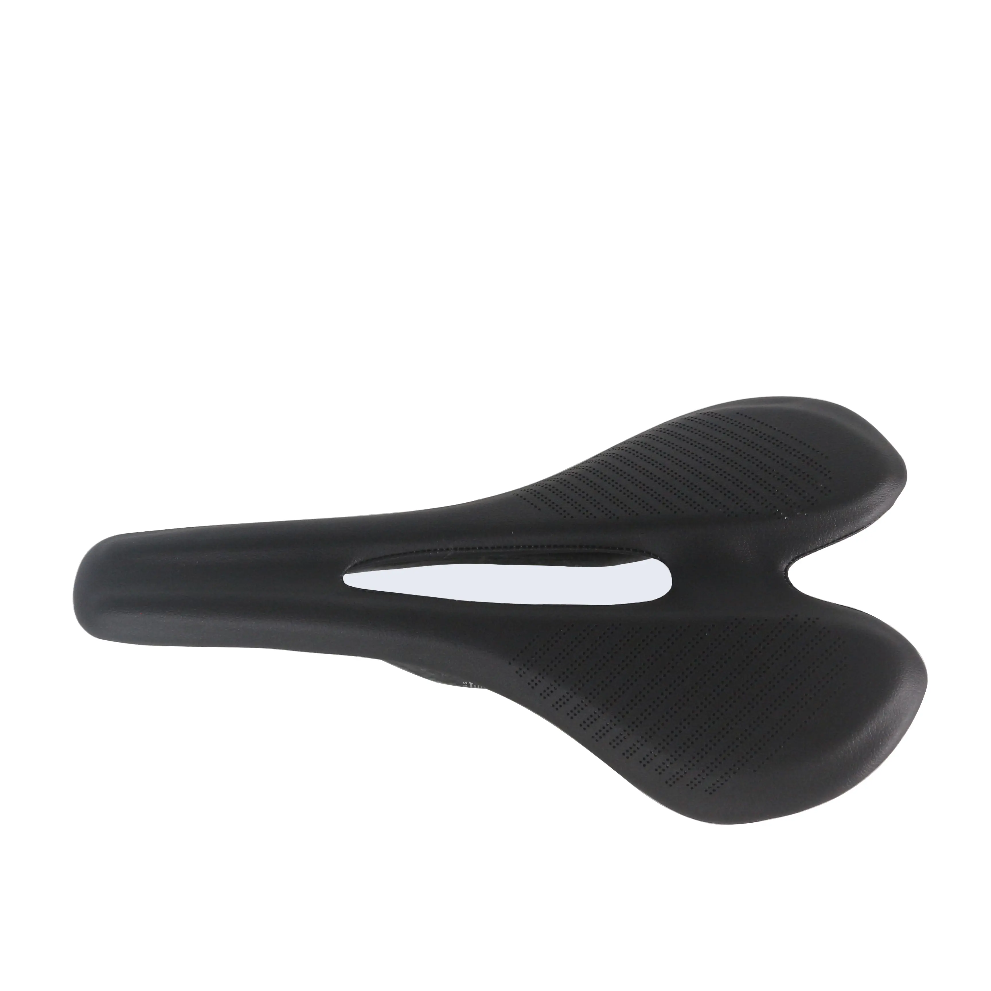 Full carbon fiber + Leather saddle suitable road mountain bicycle front seat saddle SD013