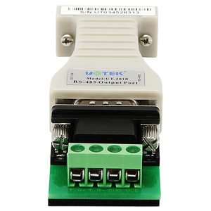 ตัวแปลง RS232เป็น RS485ขนาดเล็ก RS 232 DB9อะแดปเตอร์ RS-232กับ RS-485ตัวเชื่อมต่อแบบอนุกรม UT-201B ป้องกันแสงสองด้าน - Product Image 1