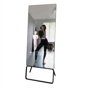 Espelho kiosk para academia de 43 polegadas, espelho mágico inteligente, tela de toque, <span class=keywords><strong>lcd</strong></span>, assinatura digital