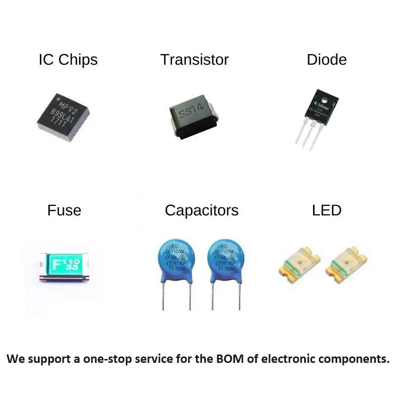 Dioda baru KBP02G SIP-4 komponen elektronik pelindung sirkuit