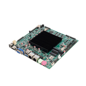 Prezzo di fabbrica fanless mini ITX scheda madre con processore N100 2LAN 6USB industriale scheda principale DDR4 4K Display - Product Image 1