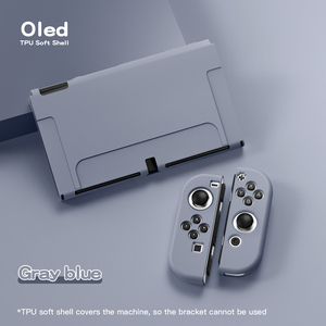 RALAN Anti şok renkli TPU kılıf Nintendo anahtarı için Oled kapak koruyucu kabuk - Product Image 6