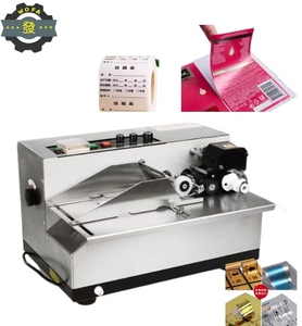 Etiqueta del producto Fecha de producción Máquina de codificación digital 380 Máquina automática de marcado de ruedas de tinta - Product Image 6