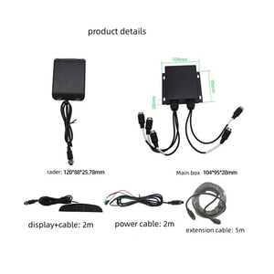 Waterproof Truck Camera Collision Avoidance Blind Spot <strong>Detection</strong> System Distance Displaying 77GHz BSD Millimeter Wave Radar - Product Image 3