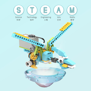 BC-001 DIY Montage blöcke Rc App Stem Fernbedienung Programmierung Roboter Spielzeug Modell für Kinder Geschenk 606pcs Bausteine Sets - Product Image 3