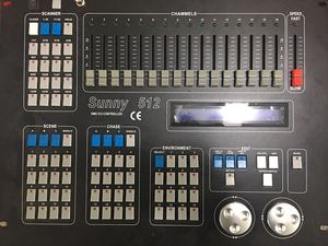 Sunny DMX512 Lichtregler Bühnenlichtkonsole Nachtclublicht DJ-Controller
