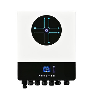 El cargador inversor de corriente original Voltronic Axpert Ultra 11KW 8KW fuera de la red 150A con 2 entradas y 2 salidas inteligentes puede hacer paralelo