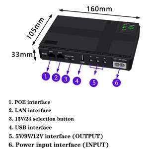 Источник бесперебойного питания 10400 мАч, 8800 мАч - Product Image 3